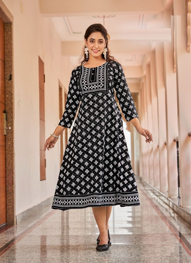 Rani Bhatiyani Lilly 1 Ethnic Wear Wholesale  Anarkali Kurtis Catalog